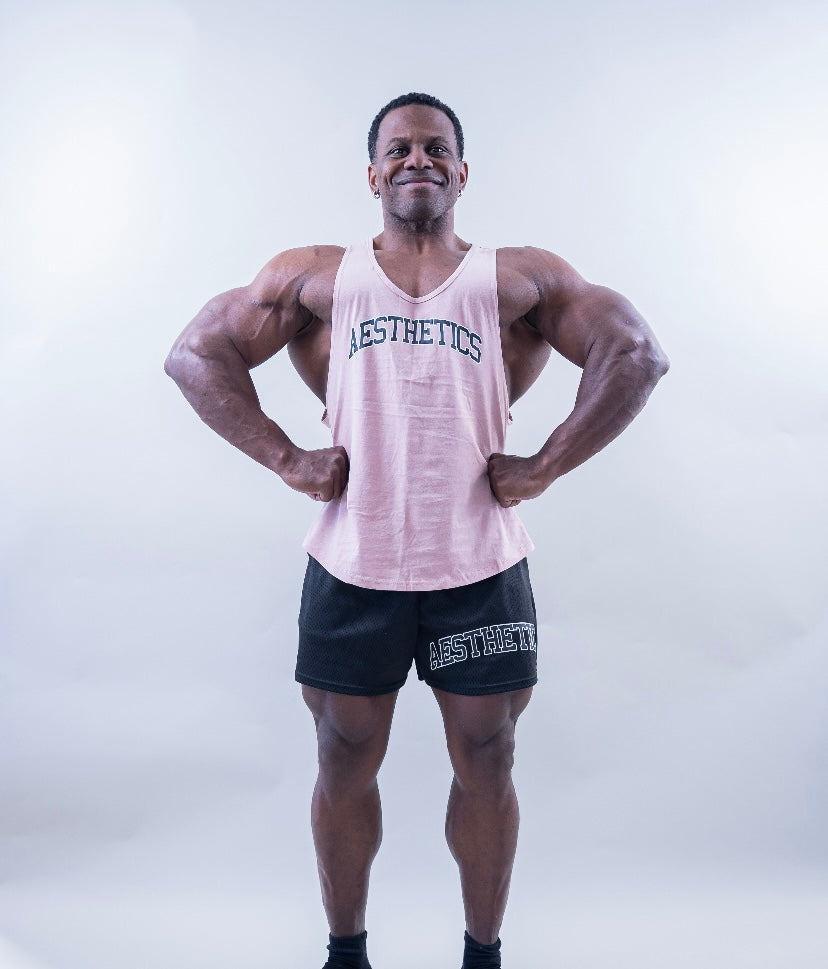 AESTHETICS TANK - SALMON
