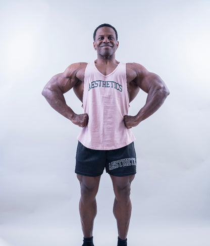 AESTHETICS TANK - SALMON