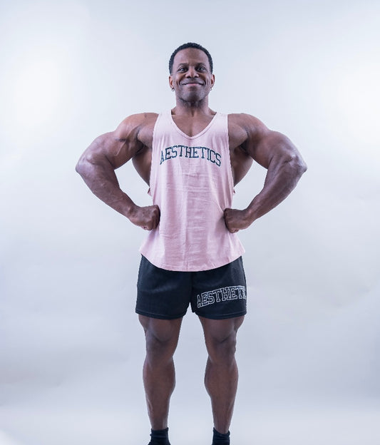 AESTHETICS TANK - SALMON