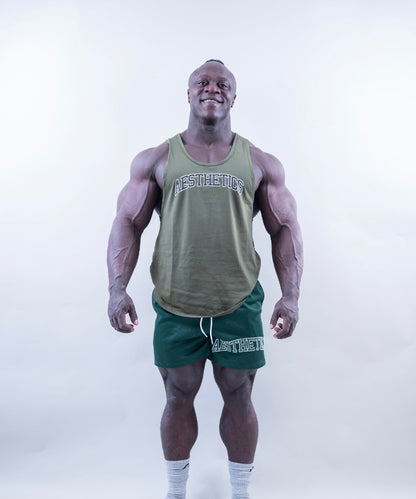 AESTHETICS TANK - OLIVE