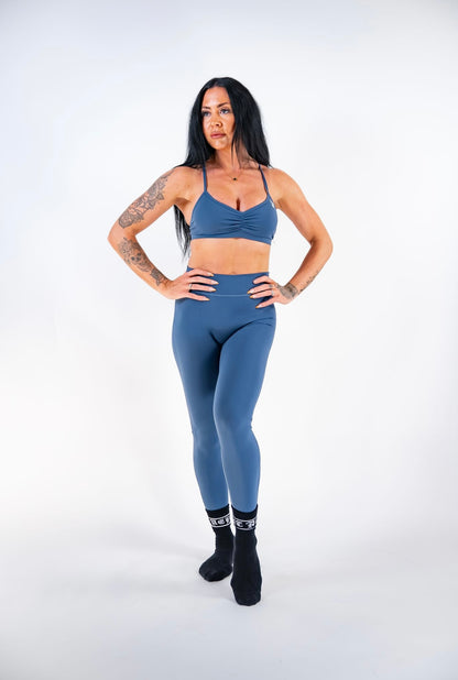 AURORA LEGGINGS - TWILIGHT BLUE