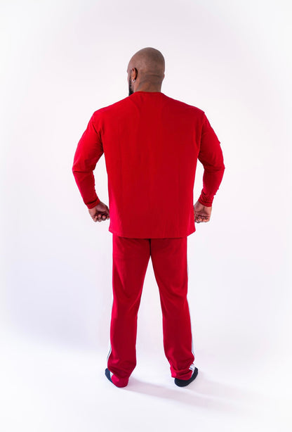 PHANTOM LONG SLEEVES - GARNET RED