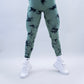 EVOLVE CROSSOVER SCRUNCH LEGGINGS - AMAZON TIE DYE