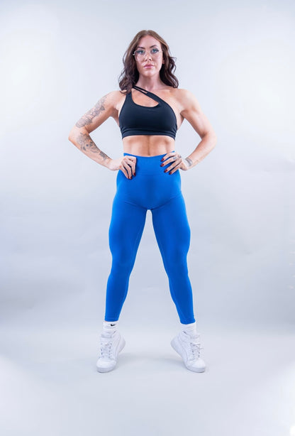 EXPAND SEAMLESS LEGGINGS - COBALT BLUE