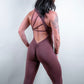 ELECTRA BODYSUIT - TUSCAN BROWN