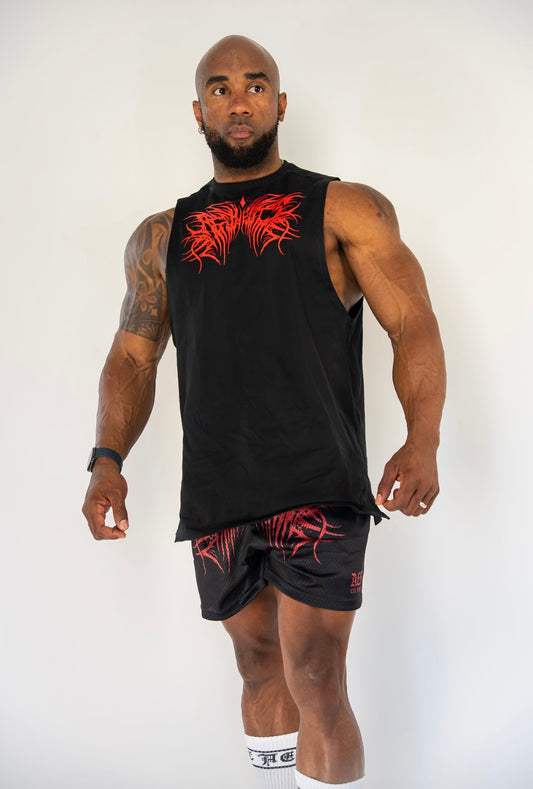 ONYX MUSCLE TANK - BLACK