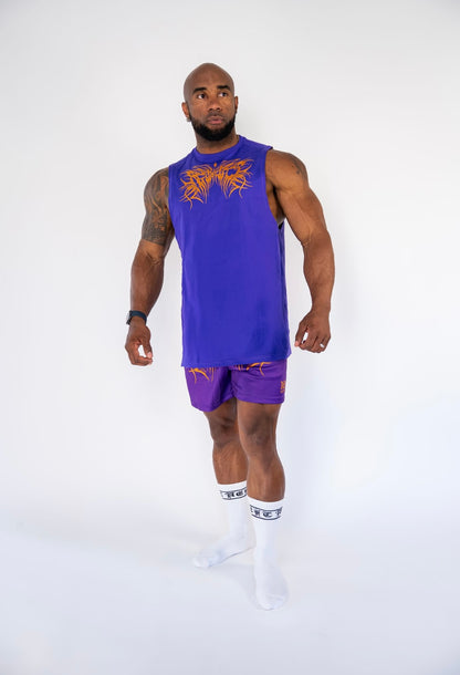 ONYX MUSCLE TANK - INDIGO