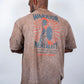 WARRIOR MENTALITY OVERSIZED TEE - HAZELNUT BROWN