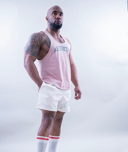 AESTHETICS TANK - SALMON