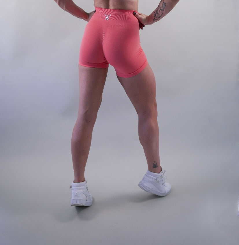 DELUXE SEAMLESS SHORT - SALMON PINK
