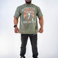 FEAR NO EVIL OVERSIZED TEE - DARK OLIVE