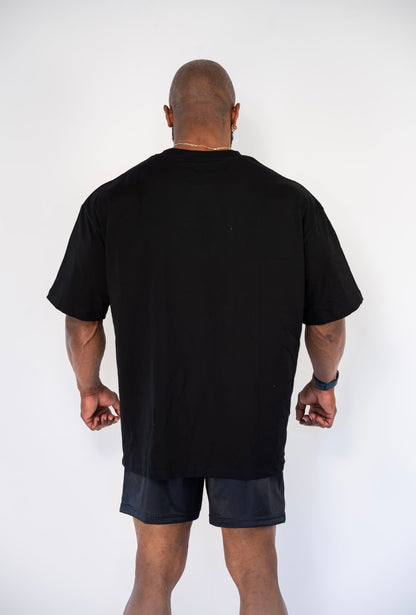 ONYX OVERSIZED TEE - BLACK