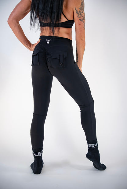 AURORA LEGGINGS - BLACK
