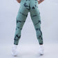 EVOLVE CROSSOVER SCRUNCH LEGGINGS - AMAZON TIE DYE