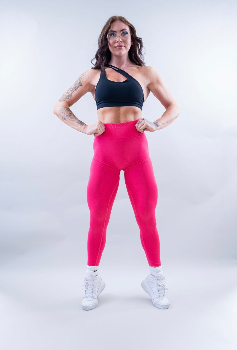 EXPAND SEAMLESS LEGGINGS - MAGENTA