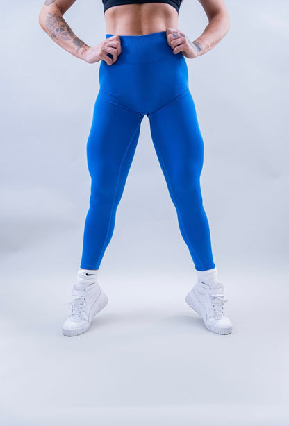EXPAND SEAMLESS LEGGINGS - COBALT BLUE
