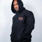 WARRIOR MENTALITY HOODIE - BLACK