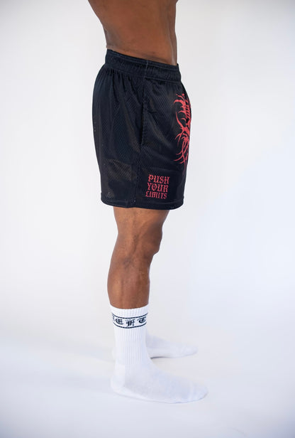 ONYX MESH SHORTS - BLACK