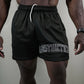 AESTHETICS MESH SHORTS - BLACK