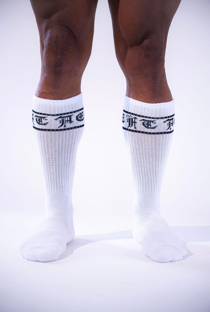AEFT CREW SOCKS 2PK - WHITE