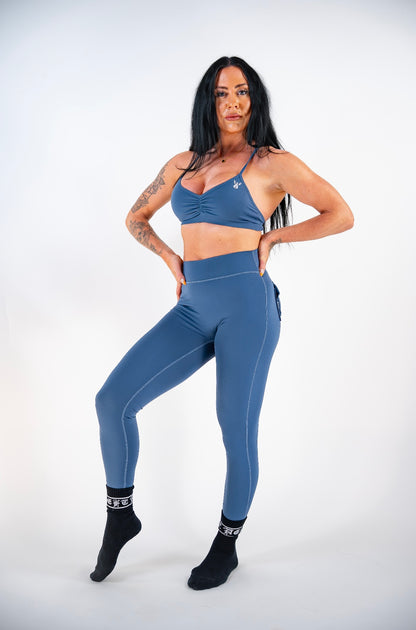 AURORA LEGGINGS - TWILIGHT BLUE
