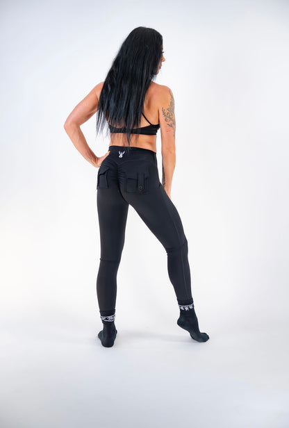 AURORA LEGGINGS - BLACK