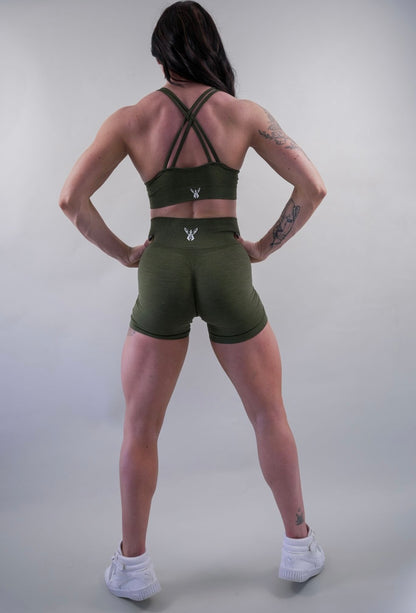 VITAL SEAMLESS BRA - OLIVE