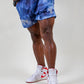 AEFT MESH SHORTS - BLUE GRADIENT