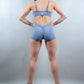 ELECTRA BODYSUIT SHORTS - SMOKEY GREY