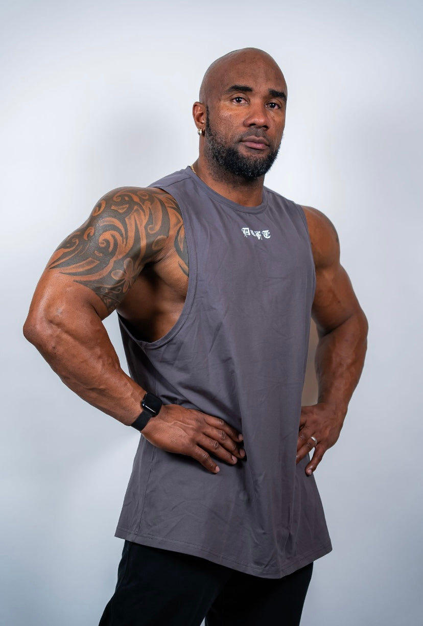 ORIGIN MUSCLE TANK - WOLF GREY