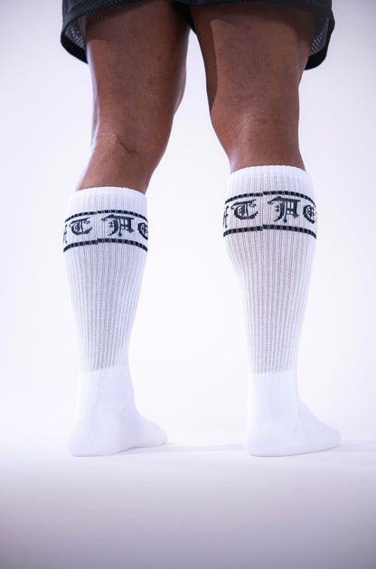 AEFT CREW SOCKS 2PK - WHITE