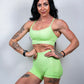 WONDER SHORTS - LIME GREEN
