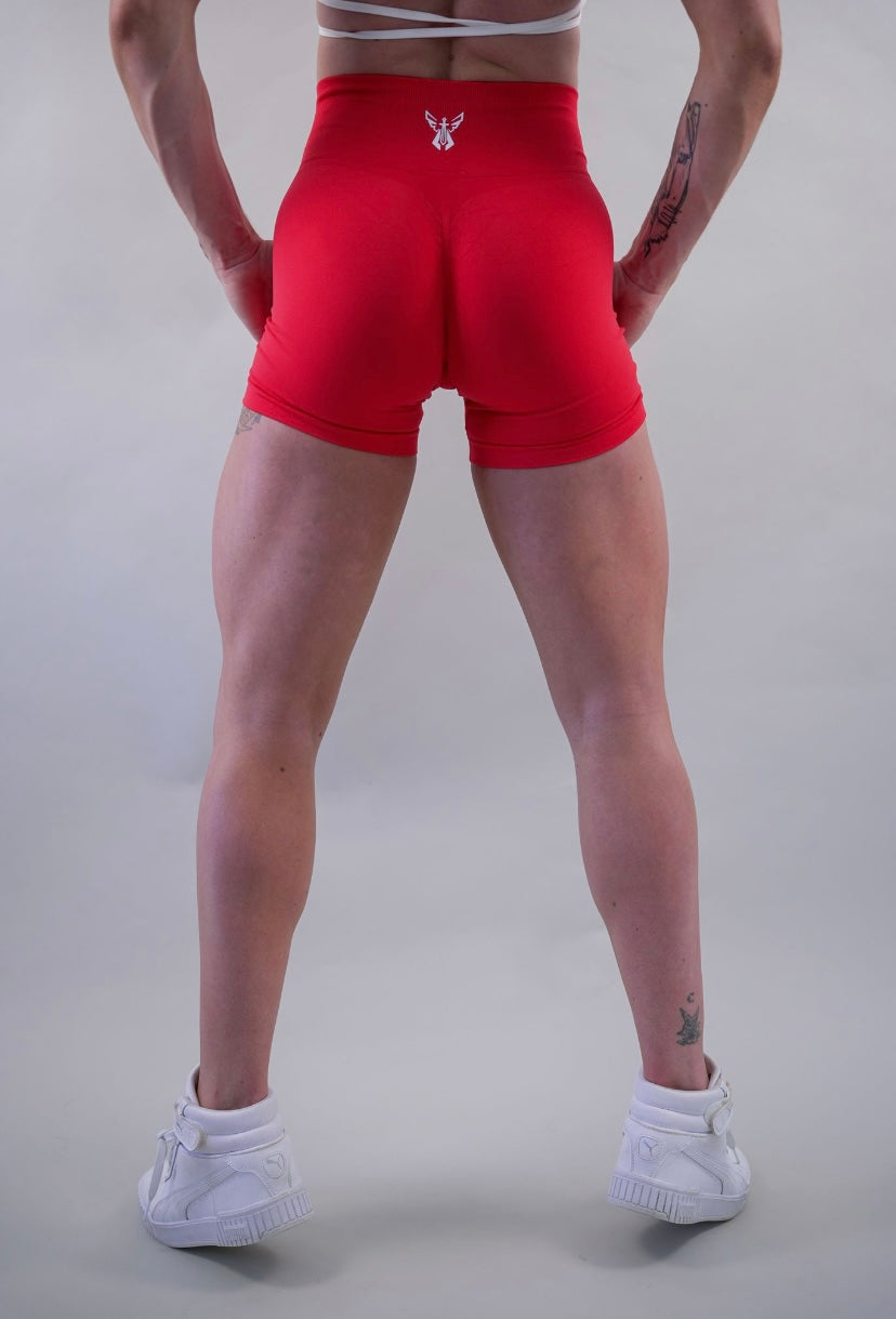 DELUXE SEAMLESS SHORT - CAJUN RED