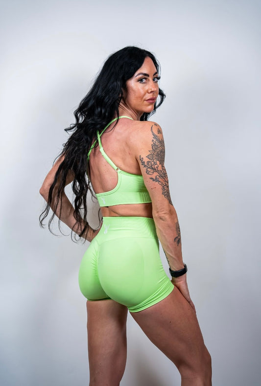 WONDER SHORTS - LIME GREEN