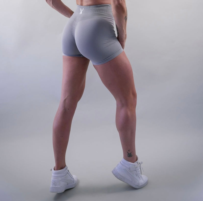 DELUXE SEAMLESS SHORT - ASH GREY