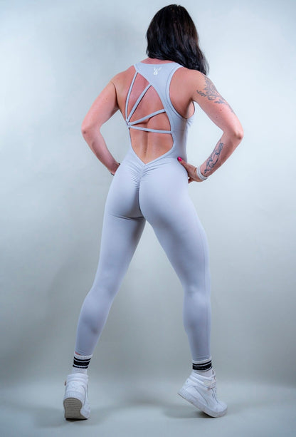 ELECTRA BODYSUIT - ASH GREY