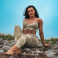 SAFARI SEAMLESS BRA - BIRCH WOOD/SAND