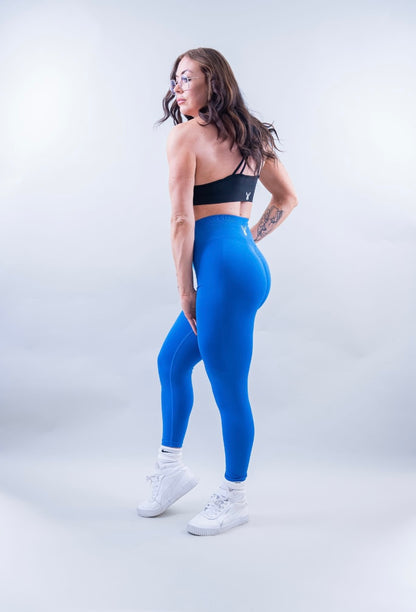 EXPAND SEAMLESS LEGGINGS - COBALT BLUE