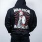 WARRIOR MENTALITY HOODIE - BLACK