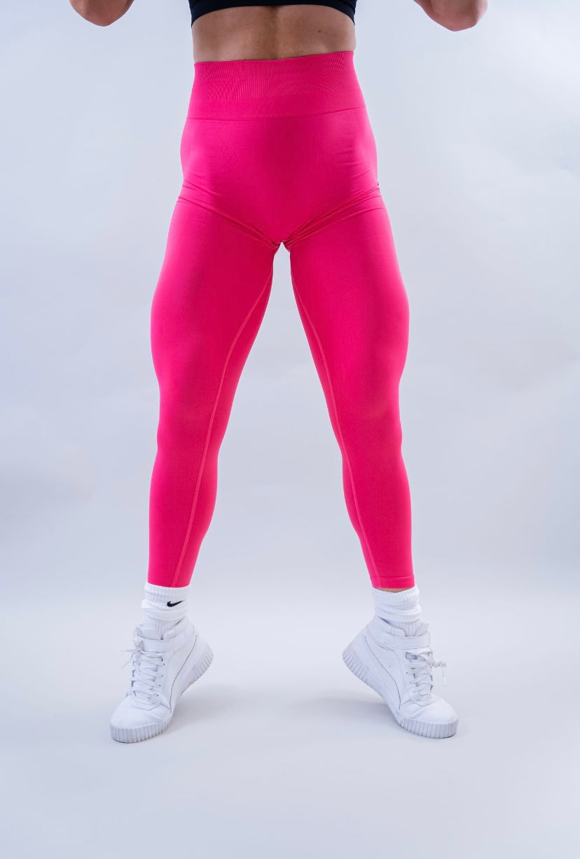 EXPAND SEAMLESS LEGGINGS - MAGENTA