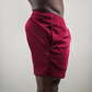 AESTHETICS MESH SHORTS - BURGUNDY