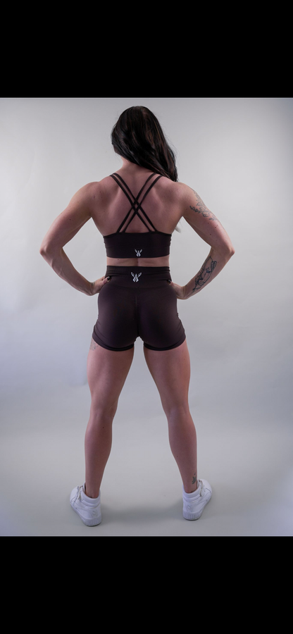 VITAL SEAMLESS BRA - CHOCOLATE