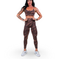SAFARI SEAMLESS BRA - DARK CHESTNUT/CASHMERE