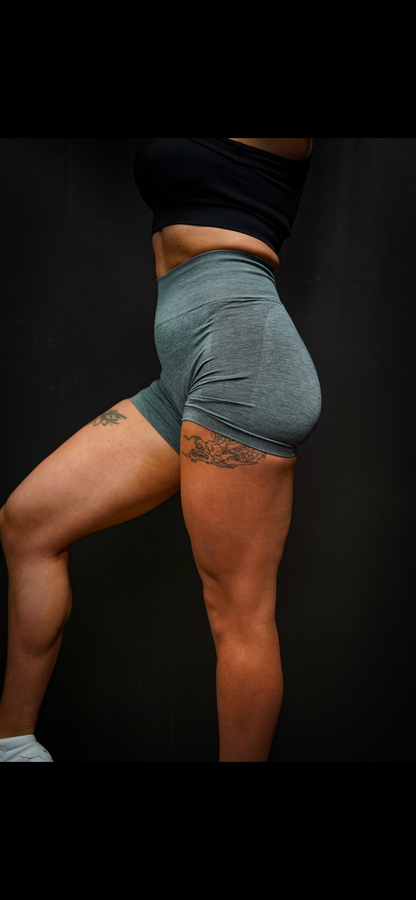 DELUXE SEAMLESS SHORT - ANCHOR GREY