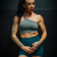 DELUXE SEAMLESS BRA - CHARCOAL