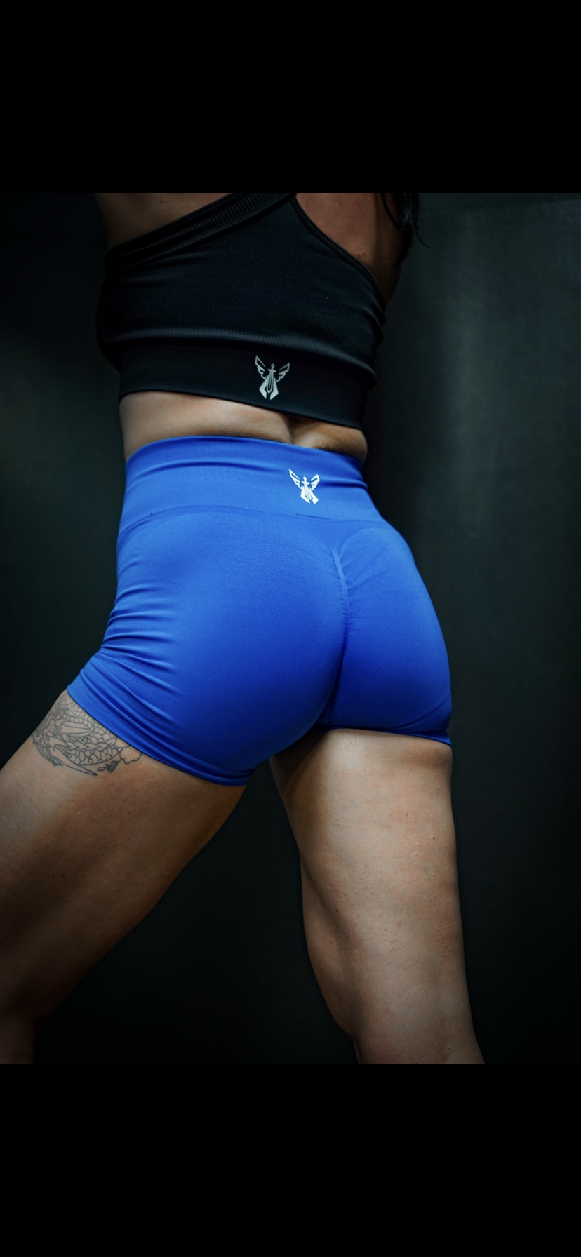 DELUXE SEAMLESS SHORT - COBALT BLUE