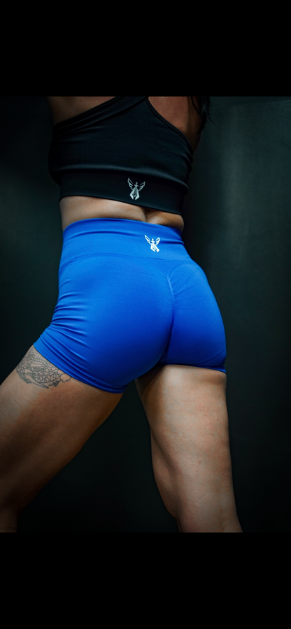DELUXE SEAMLESS SHORT - COBALT BLUE