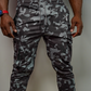 TACTICAL CARGO JOGGERS - BLACK CAMO