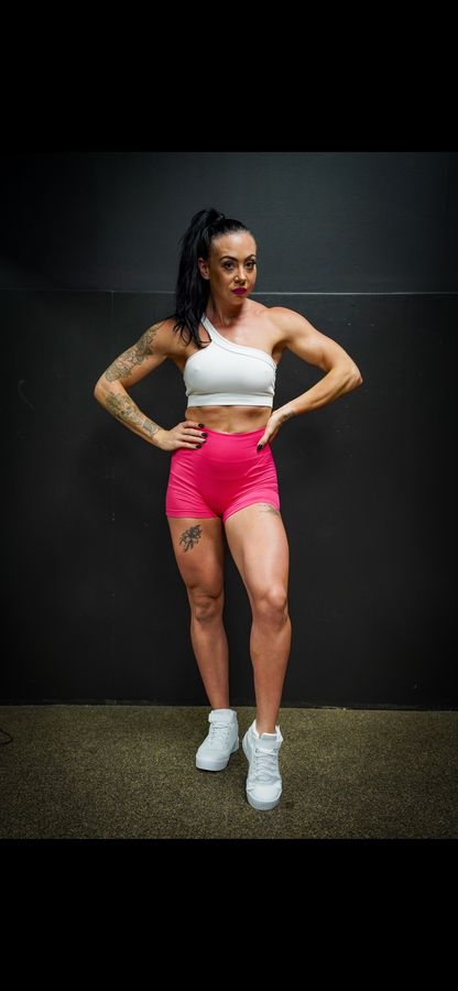 DELUXE SEAMLESS SHORT - MAGENTA