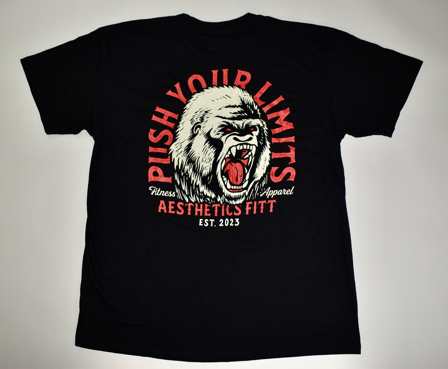 PUSH YOUR LIMITS OVERSIZED TEE - BLACK